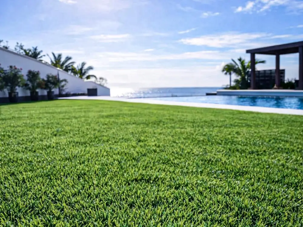 Césped artificial para uso exterior